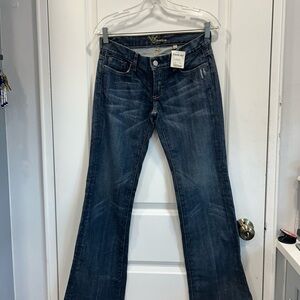 Vintage bebe Dark Indigo Flare Jeans